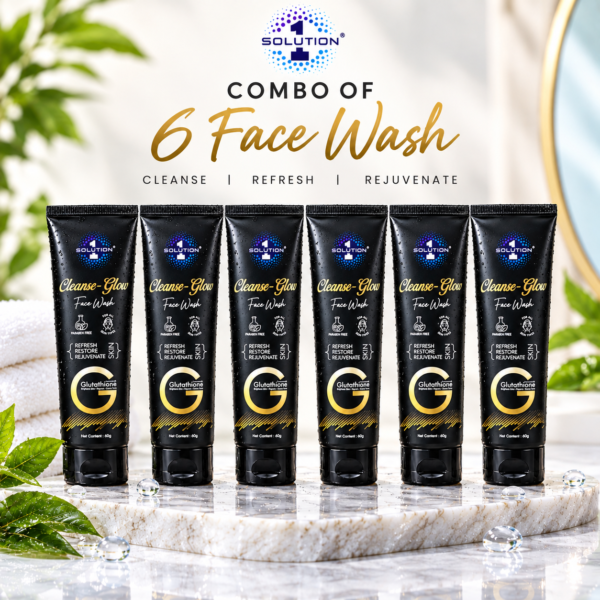 cleanse glow face wash