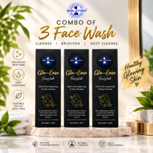 glo ease face wash kojic acid facewash pigmentation pimpels