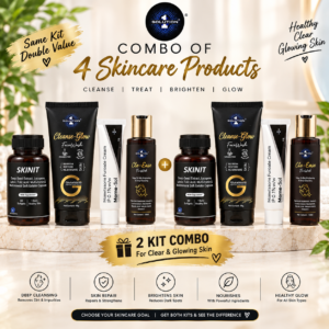 Home pigmentation kit pimpels kit cleanse glow glo ease