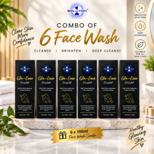 glo ease face wash kojic acid facewash pigmentation pimpels